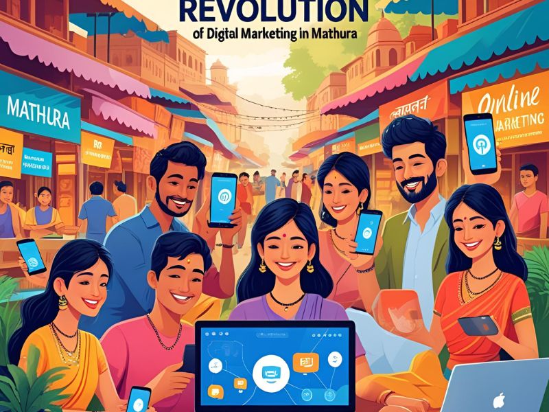 Mathura में डिजिटल मार्केटिंग की नई क्रांति: कैसे आपका व्यवसाय ऑनलाइन तरक्की कर सकता है