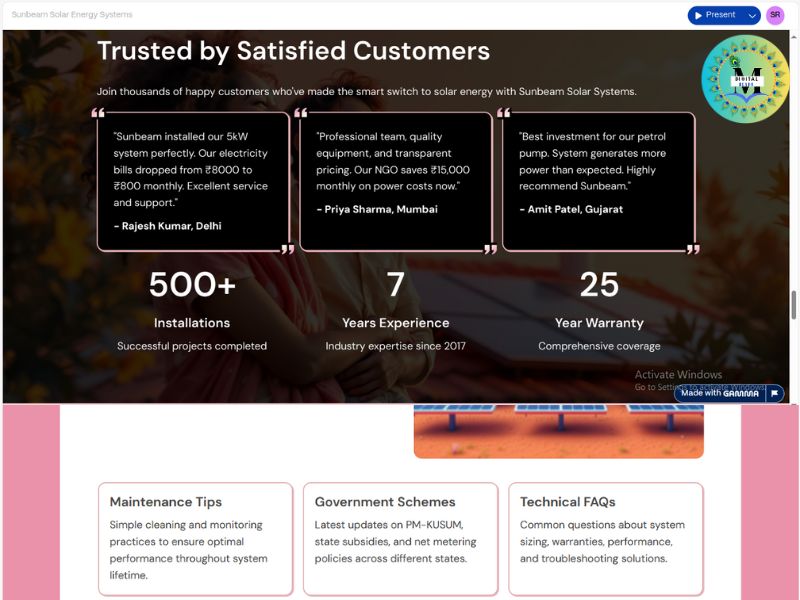 Landing Page
