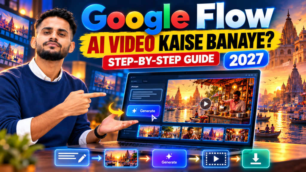 “Google Flow se AI video kaise banaye”