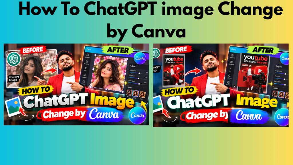 How to Change ChatGPT Images with Canva |