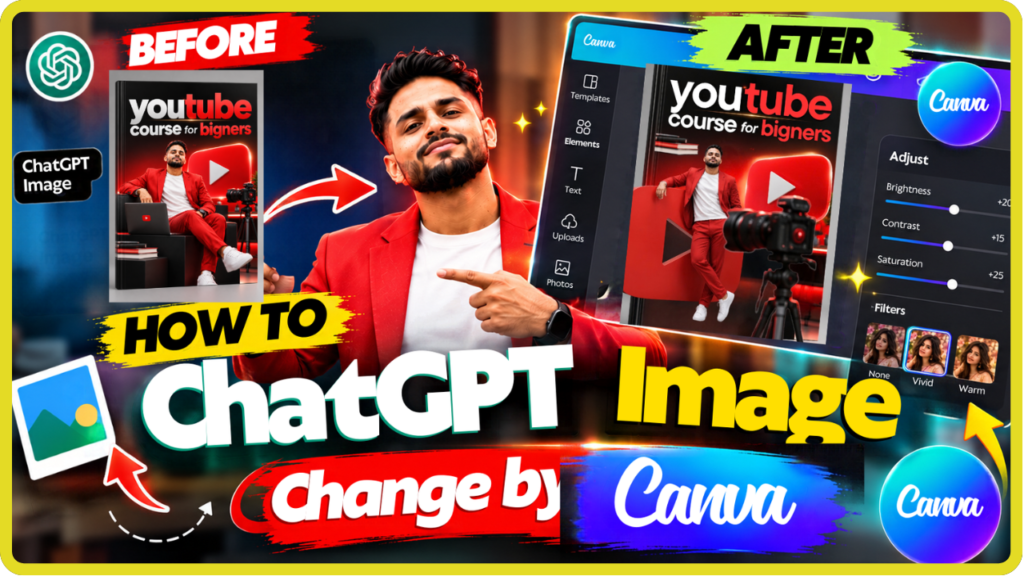 How to Change ChatGPT Images with Canva |